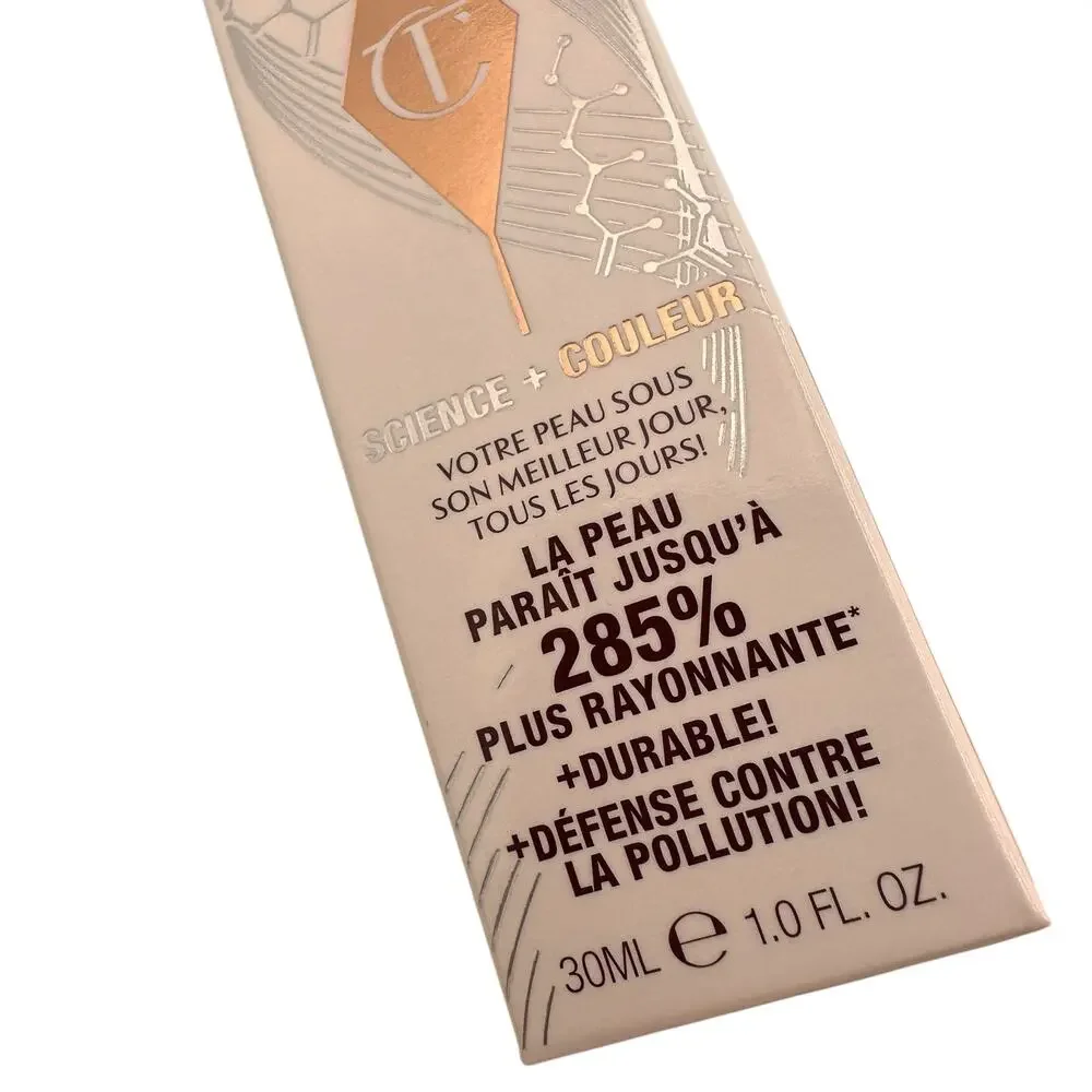 Charlotte Tilbury Beautiful Skin Medium Coverage Liquid Foundation #9 Warm NEW
